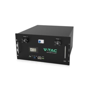 V-Tac 9,6kWh Solcelle rack batteri - passer til næsten alle anlæg, bl.a. Growatt SPH3600 & DEYE